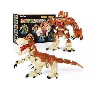 New PatFine 653pcs 2 in 1 Lego Inspired Building Blocks Toys Set Transformers